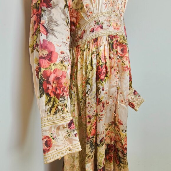 Camilla long button front dress Size M - Picture 9 of 13